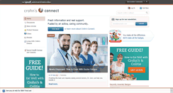 Desktop Screenshot of crohnsconnect.com